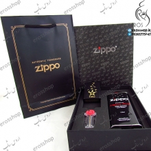 Zippo lighters engraved 218ZL gift pack